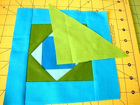 Image result for Log Cabin Quilt Block Tutorial