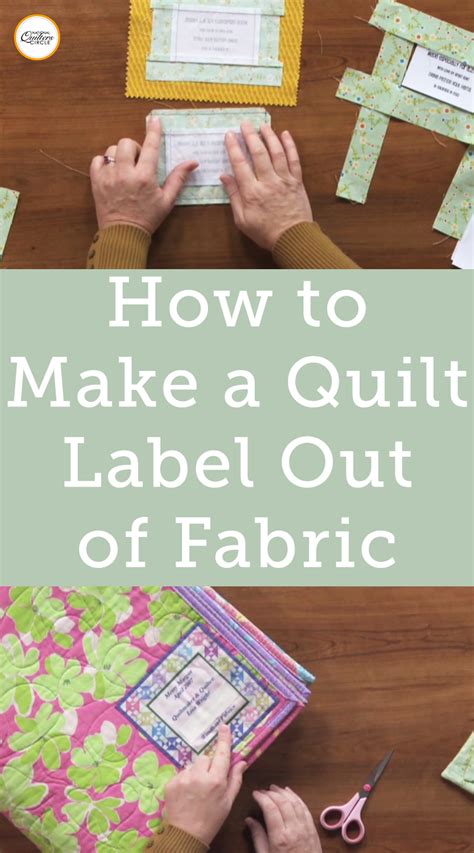 Image result for Making Quilt Labels Using Freezer Paper