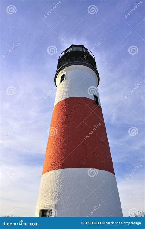 Sankaty Head Light Lighthouse Nantucket MA USA Stock Image - Image of ...