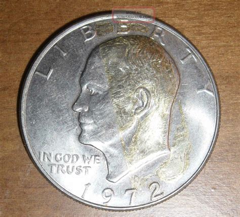 1972 U. S. Eisenhower Silver Dollar