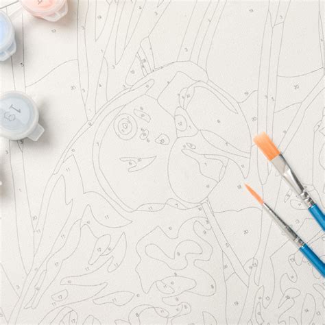 Tropical Macaws DIY Painting By Numbers Kit Online - Premium Paint by ...