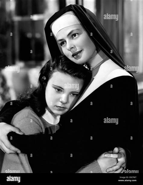 JOAN CARROLL, INGRID BERGMAN, THE BELLS OF ST. MARY'S, 1945 Stock Photo ...