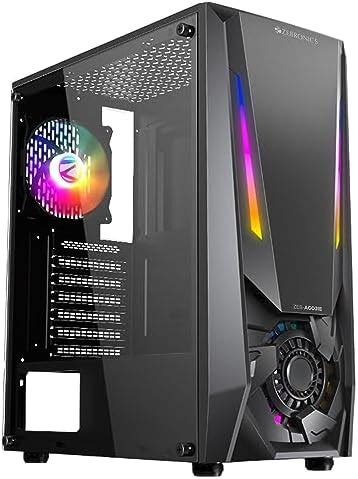 ZEBRONICS AGOJIE Mid-Tower Premium Gaming Cabinet, ATX/M-ATX/M-ITX, 1 x ...