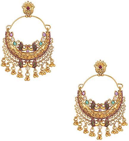 Shining Jewel - By Shivansh 18K Copper with Cubic Zirconia Antique ...
