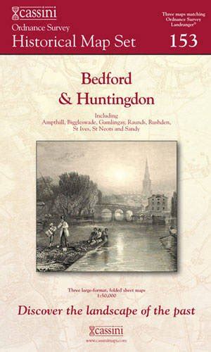 Buy Bedford and Huntingdon (1805-1920) (Cassini Historical Map Set ...