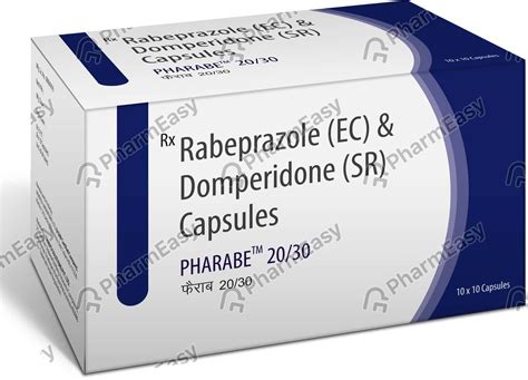 Pharabe 20/30mg Strip Of 10 Capsules: Uses, Side Effects, Price ...