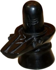 Bansiwal Shivling Murti Idol Marble Figurine, Black Decorative ...