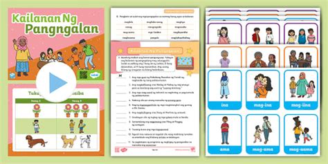 Kailanan Ng Pangngalan Resource Pack | Grade 1 | Twinkl