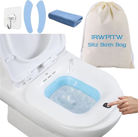 Amazon.com: IRWPITW Sitz Bath, Electric Sitz Bath for Toilet Seat Hemorrhoids Postpartum Care ...