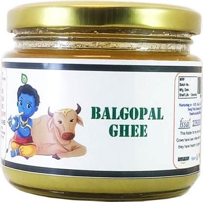OCB BALGOPAL Ghee Vedic Bilona Ghee bilona Method Ghee A2 Gir Cow Ghee ...