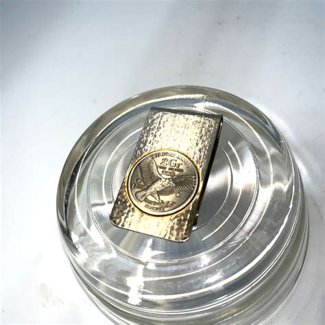Vtg MONEY CLIP Silver Issue 2Gr, Fine Silver .999, 85… - Gem