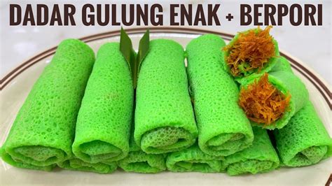 resep dadar gulung