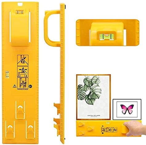 AMERTEER Picture Hanging Tool, Portable Picture Frame Hanger Tool with ...