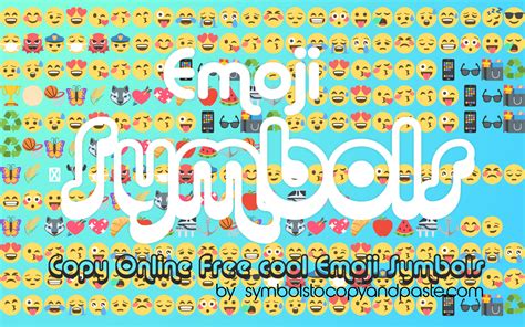 Emoji Symbols - Copy Cool Smiley, Food, Heart & Sports Emojis Symbols to Copy and Paste - Copy ...