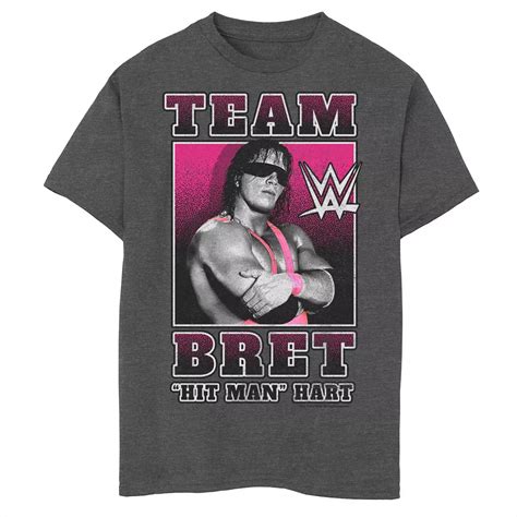 Boys 6-20 Husky WWE Team Bret Hit Man Graphic Tee