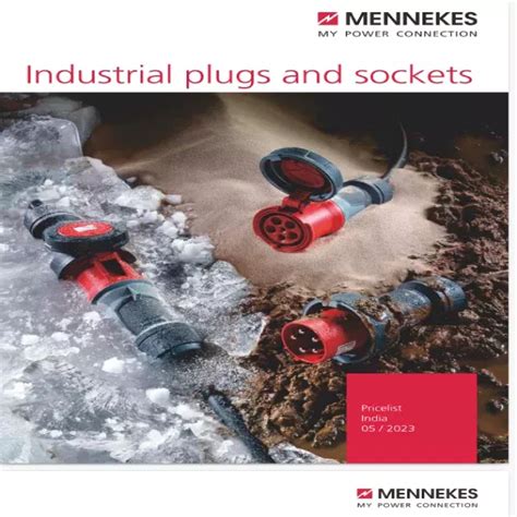 Mennekes Industrial Plug and Socket Price List & Technical Data Sheet ...