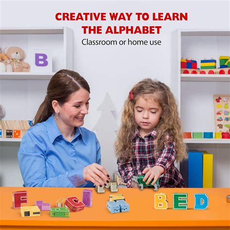 Buy REVVIT Alphabet Animals | Action Figure Robots Educational Letters ...