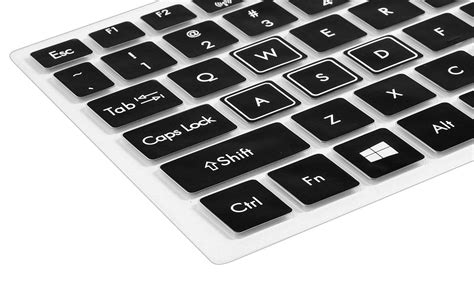 Silicone Keyboard Skin Cover for Acer Nitro 5 15.6 AN515-42/51/52/53 ...