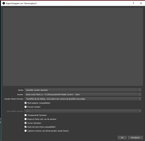 Image result for Window Capture OBS