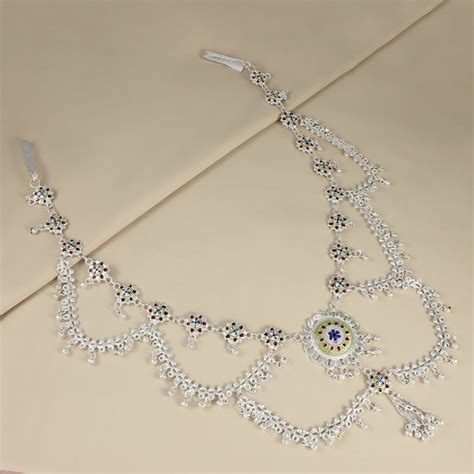 Mishti Silver Waist Chain – PP Jewellers