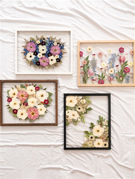 How to Make Pressed Flower Frames – Craft projects for every fan ...