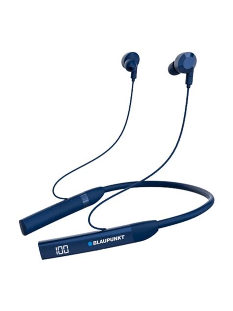 Blaupunkt BE200 BL Wireless Bluetooth Neckband With Live battery ...