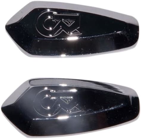 Yana Shiki CA2950 Triple Chromed Mirror Caps for Yamaha R6 : Amazon.in ...