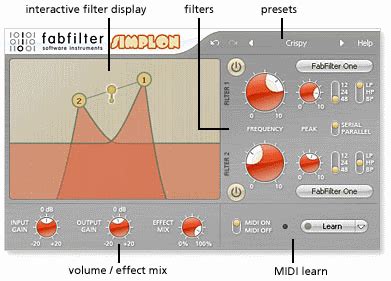 Image result for FabFilter Simplon