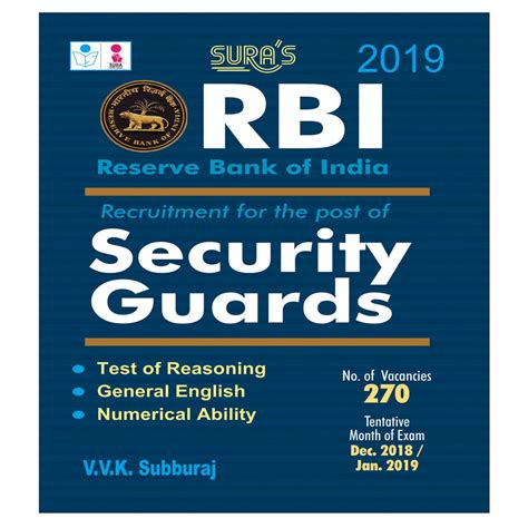 Amazon.in: Buy Reserve Bank of India (RBI) Security Guards Exam Books ...