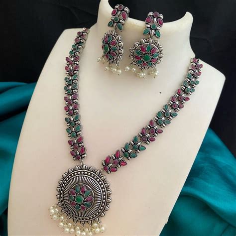 Buy Oxidized Jewelry Online In India - Etsy India