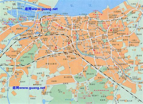 民国时期：镇江城市全图_历史地图网
