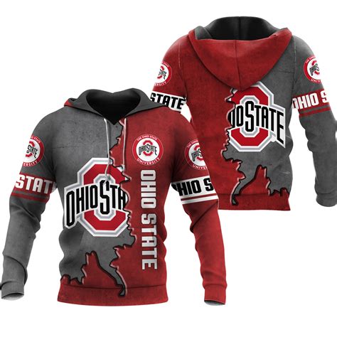Ohio State Buckeyes Footballs Hoodie & Zip Hoodie – Nousty