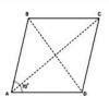Draw a parallelogram ABCD in which AB= 6.5 cm,AD=4.8 cm and angle BAD ...