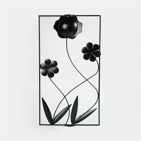 Buy Iliano Metal Floral Wall Accent from Home Centre at just INR 899.0