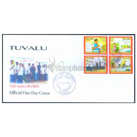 TUVALU FIGHT AGAINST HIV v4 FDC – Stampboxx