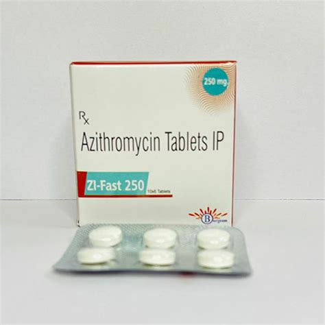 ZI Fast 250 - AzithromicinTablets Ip - Burgeon Health Series Pvt Ltd