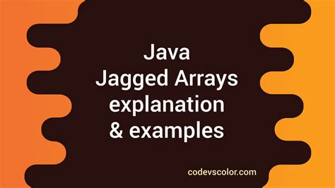 Jagged Array Flowchart in Java 的图像结果