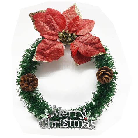 Buy Ascension ? Christmas Wreaths Garlands Flower Pine Hanging Front ...