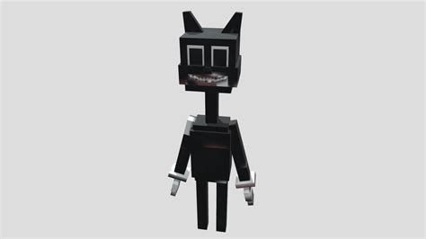 Image result for Cartoon Cat 3D Model Minecraft