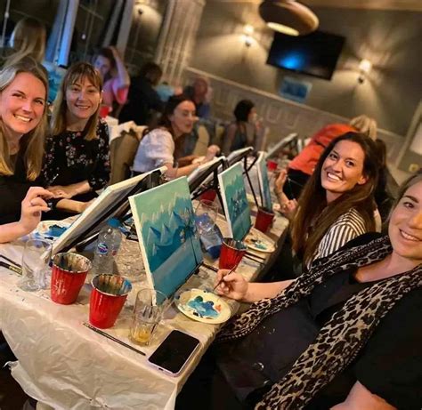 Sip and Paint nights out in Kempsford and Ampney Crucis