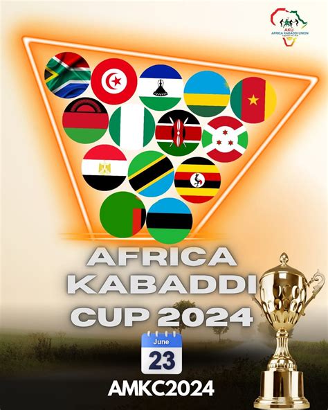 AFRICA KABADDI CHAMPIONSHIP 2024, Kasarani, Nairobi, 23 June 2024 ...