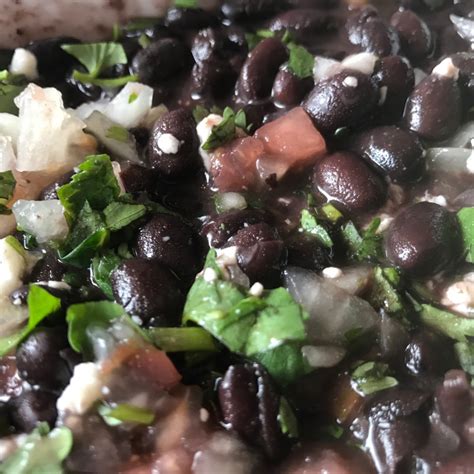 Seasoned Black Beans