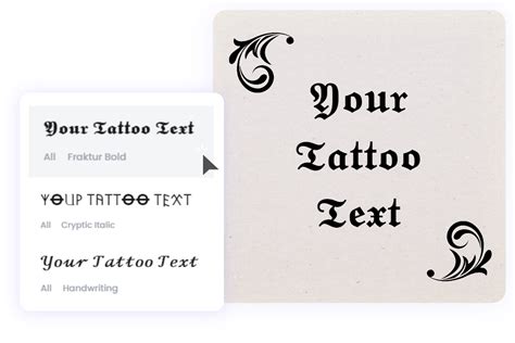 Image result for Script Tattoos Fonts