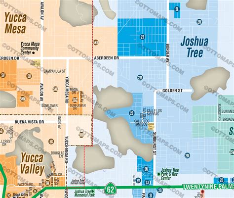 Yucca Valley California Map