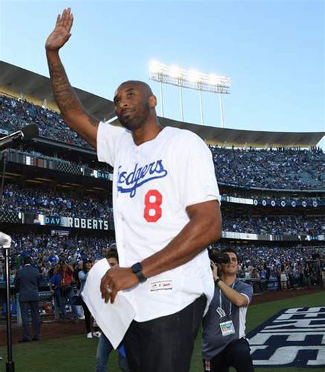 KOBE BRYANT | Los Angeles Dodgers 1990's Away Throwback Baseball Jersey
