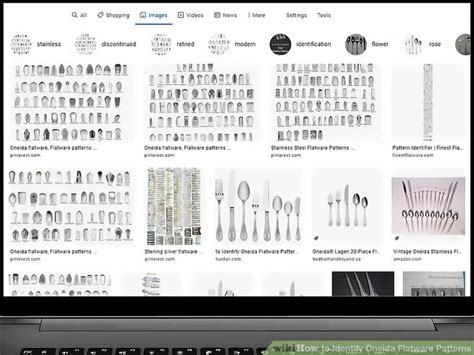 Image result for Oneida Flatware Patterns Identifier