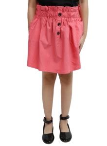 V-MART Solid Girls Straight Pink, Pink Skirt - Buy V-MART Solid Girls ...