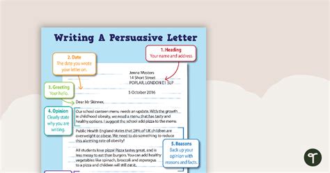 Persuasive Letter Example 的图像结果