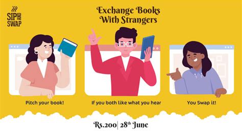 Sip And Swap: Book Swap Party