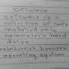 Answer the following.1. Differentiate between hardware and software.2 ...